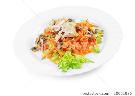 salad of grilled vegetables 10061986