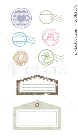 Antique stamp set 10062376