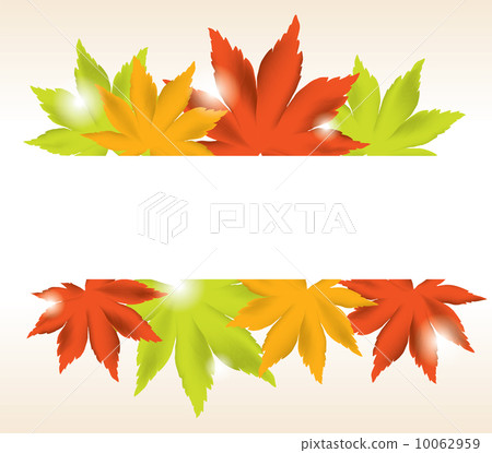vector abstract background of maple leaves. eps10 10062959