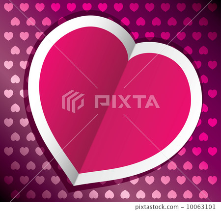 vector heart for valentine's day - Stock Illustration [10063101] - PIXTA
