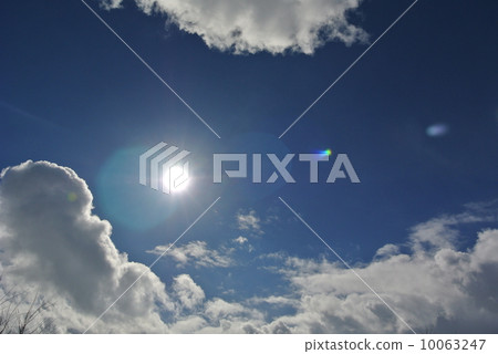 Winter fine sky 10063247