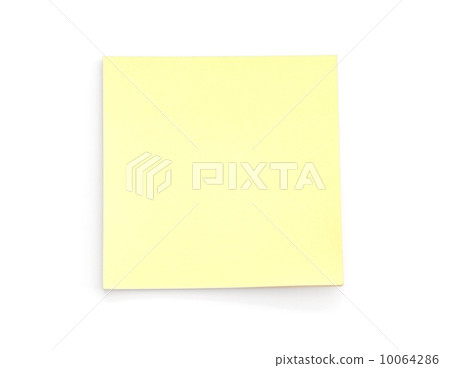 Blank Yellow Post-it Note Blank Yellow Post-it Note 10064286
