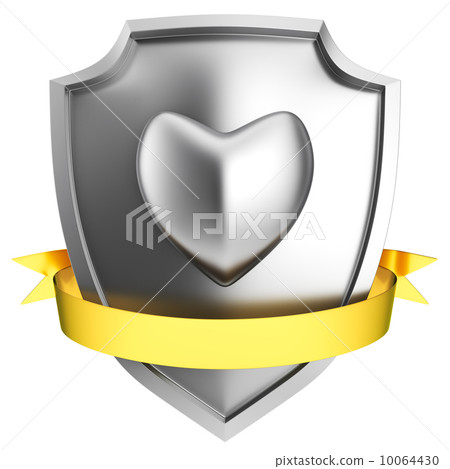 Steel heart shield Steel heart shield 10064430