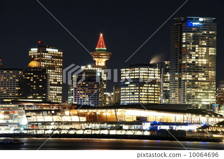 Christmas night scene of downtown Vancouver, Canada Christmas night scene of downtown Vancouver, Canada 10064696