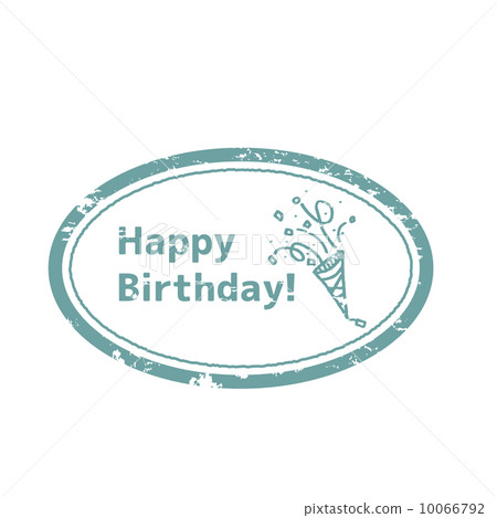 Birthday stamp Birthday stamp 10066792