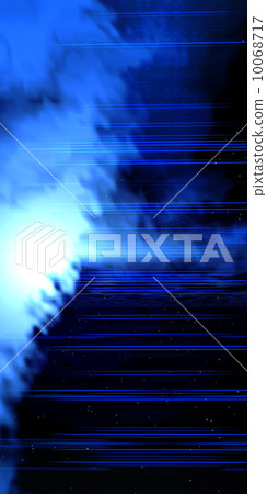 Blue sky and plume Blue sky and plume 10068717