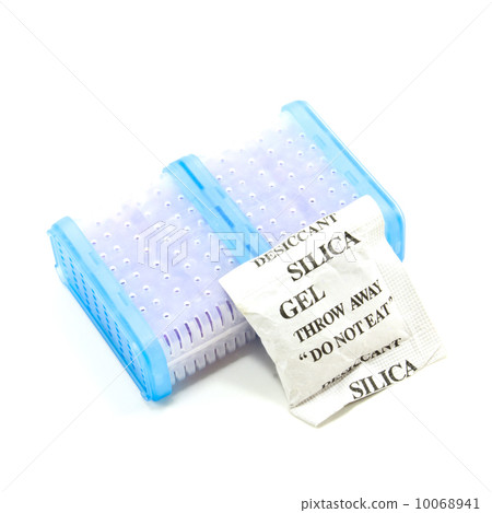 silica gel isolate on white background 10068941