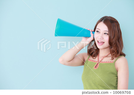 支持的女性 支持的女性 10069708