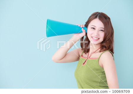 支持的女性 支持的女性 10069709