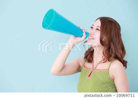 支持的女性 支持的女性 10069711