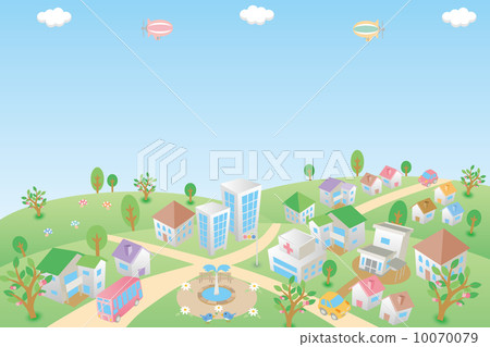 Illustration of the streets 10070079