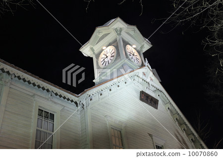 札幌市鐘樓在冬天 札幌市鐘樓在冬天 10070860