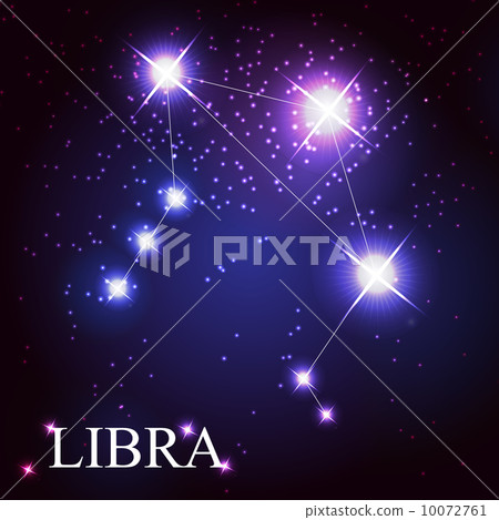 libra zodiac sign of the beautiful bright stars 10072761