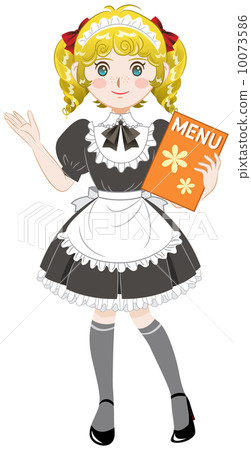 A maid girl 10073586