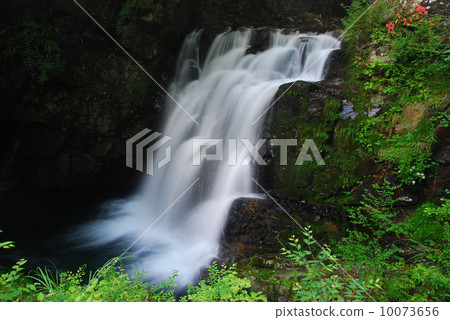 Tataraki waterfall (Nagano prefecture Nega village) Tataraki waterfall (Nagano prefecture Nega village) 10073656
