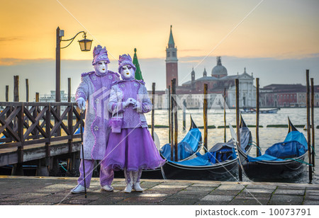Venetian carnival masks Venetian carnival masks 10073791