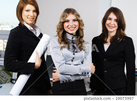 Three beautiful business ladies Three beautiful business ladies 10073997
