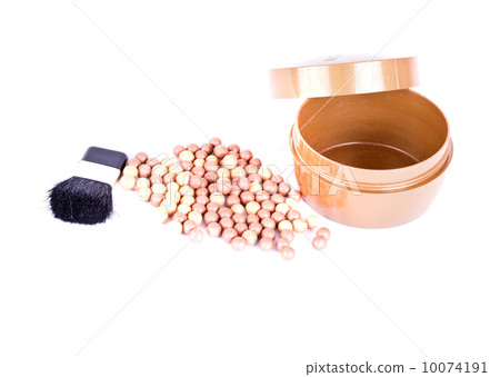 Cosmetics Blush Isolated on a White Background 10074191