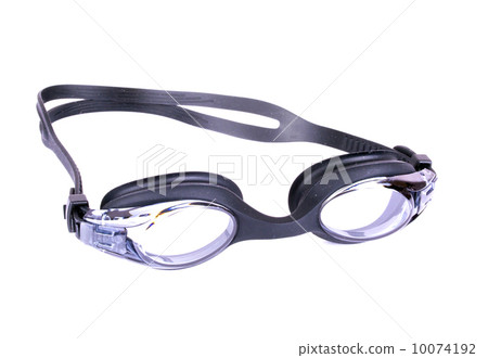 Swimming Glasses Isolated on White Background Swimming Glasses Isolated on White Background 10074192