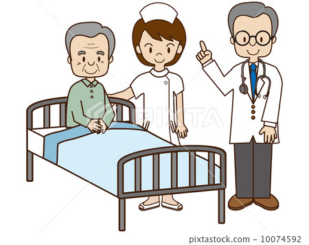 老人住院治療 10074592
