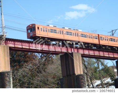 Chichibu Railway 1003 Cross the Iron Bridge 10074601