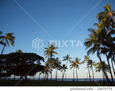 卡皮歐拉尼公園在早上 10074776