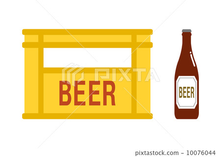 啤酒瓶和案例 10076044