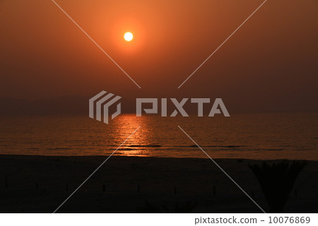 Setting sun 10076869