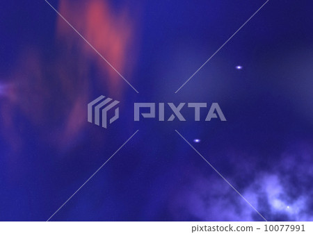 Star field in space and a nebulae Star field in space and a nebulae 10077991