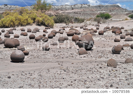 Cancha de Bochas. Ischigualasto Provincial Park. Argentina 10078586