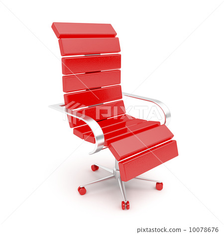 Modern red armchair 10078676