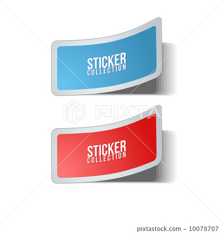 Vector Sticker Collection - Stock Illustration [10078707] - PIXTA