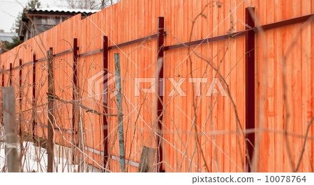 big wooden fence 10078764