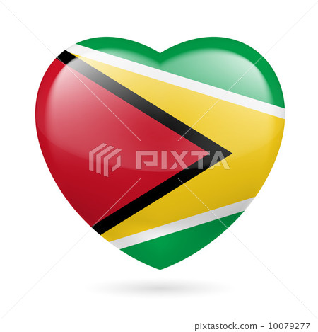 Heart icon of Guyana 10079277