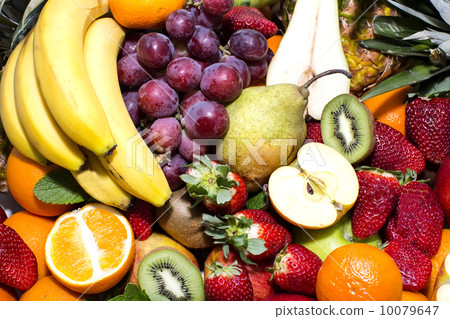 background of ripe fruit apples oranges grapes background of ripe fruit apples oranges grapes 10079647