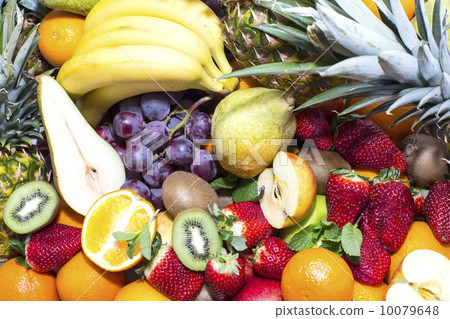 background of ripe fruit apples oranges grapes background of ripe fruit apples oranges grapes 10079648
