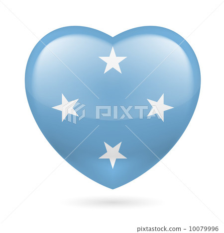 Heart icon of Micronesia 10079996
