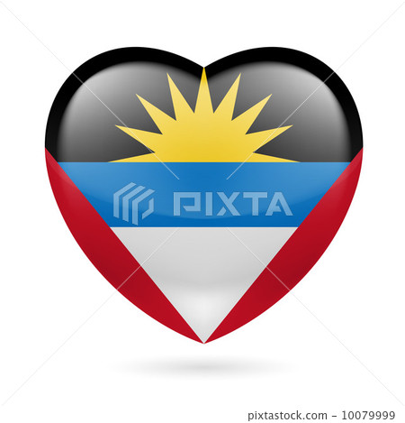 Heart icon of Antigua and Barbuda 10079999