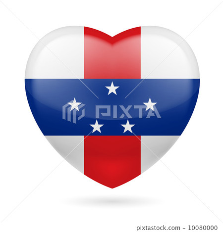 Heart icon of Netherlands Antilles 10080000