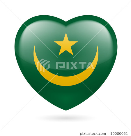 Heart icon of Mauritania 10080061