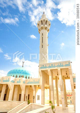 國王·阿卜杜拉·清真寺的尖塔（約旦，安曼） 10080543