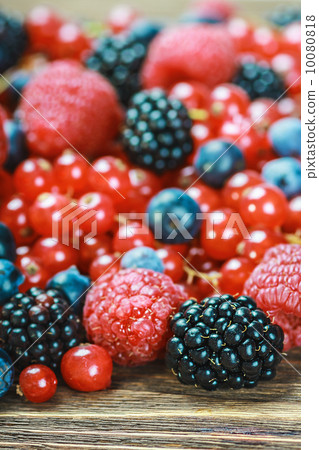 fresh blueberries, currants, blackberries, cranberries and raspb fresh blueberries, currants, blackberries, cranberries and raspb 10080818