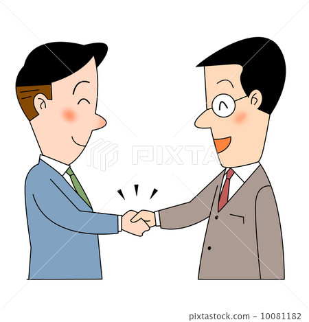 nice-to-meet-you-stock-illustration-10081182-pixta