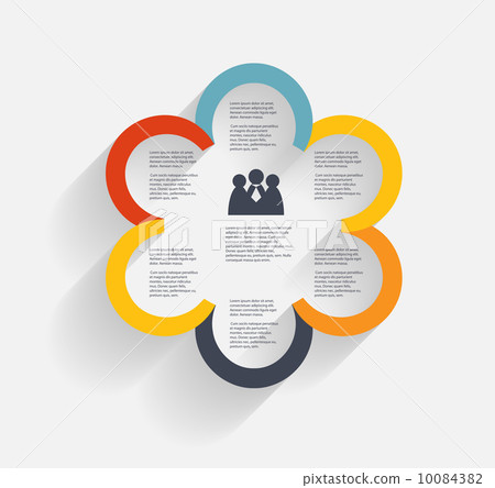 Infographic business template vector illustration 10084382
