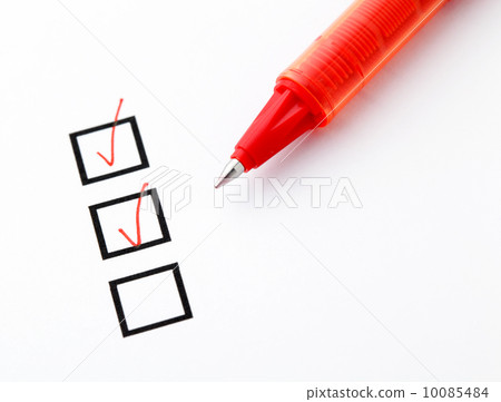 Checkbox and pen 10085484