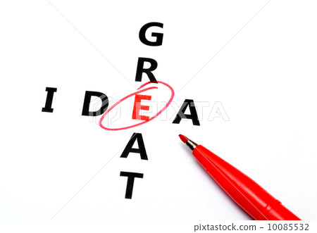 Word puzzle for great idea 10085532
