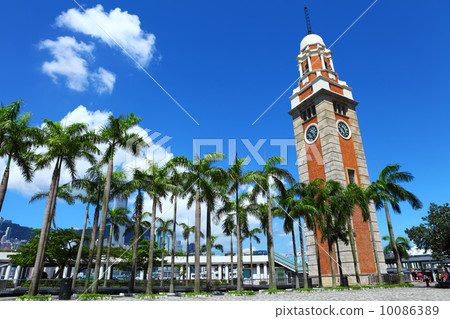 Hong Kong clock tower 10086389