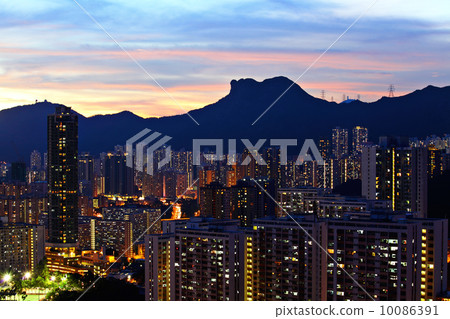 Kowloon side in Hong Kong Kowloon side in Hong Kong 10086391