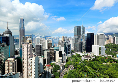Hong Kong skyline Hong Kong skyline 10086392