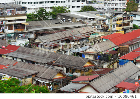 Slum area in Bangkok Slum area in Bangkok 10086461
